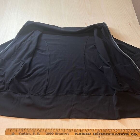 Lululemon Asana Track Jacket Black Ruffle Stride Define Special Edition - Picture 5 of 6